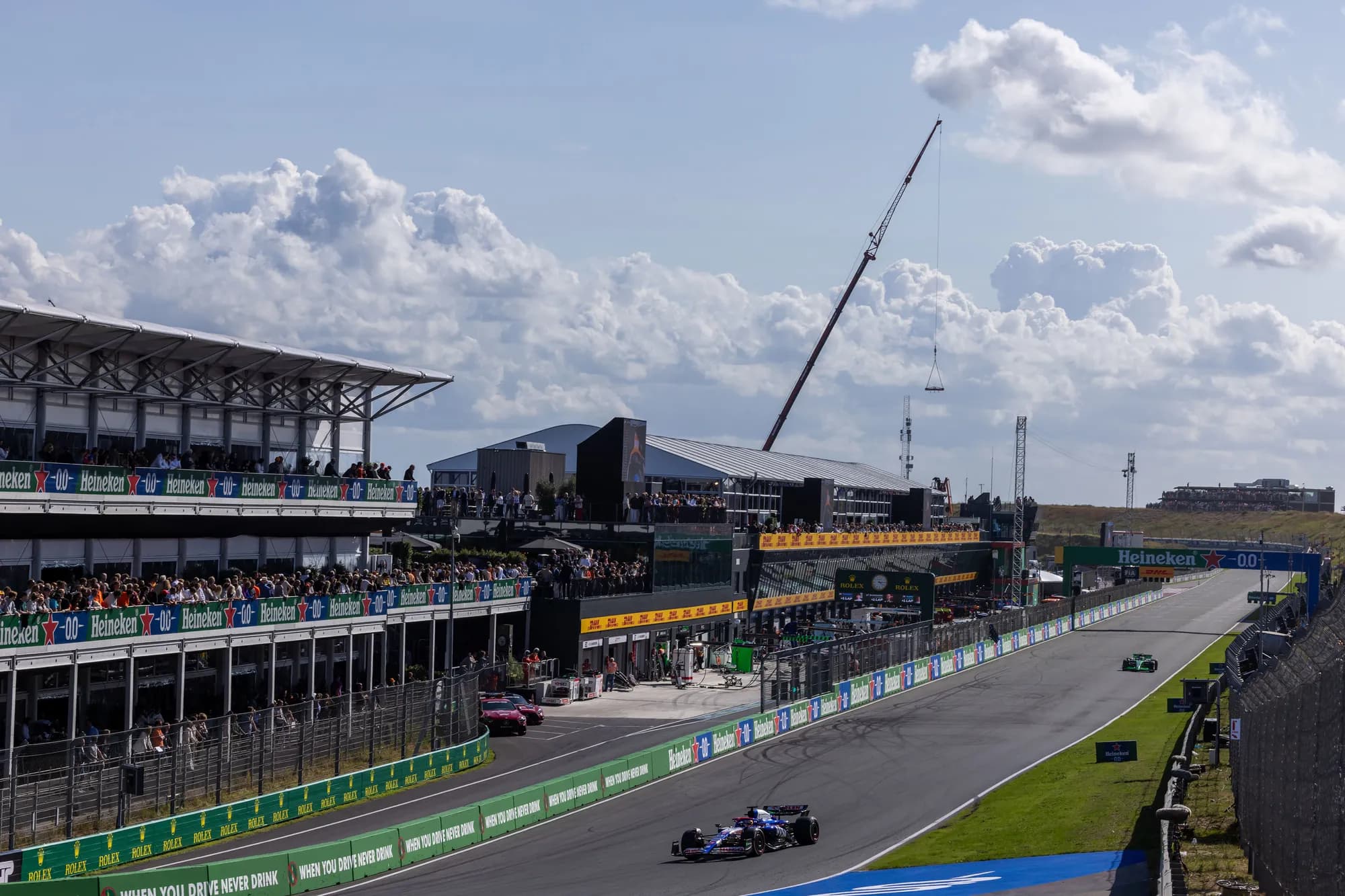 circuit zandvoort buitenkant racebaan